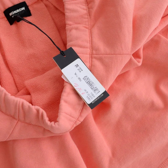 Monrow 90's Classic Peach Pleated Skater Mini  Tennis Skirt Small NWT - Picture 9 of 10